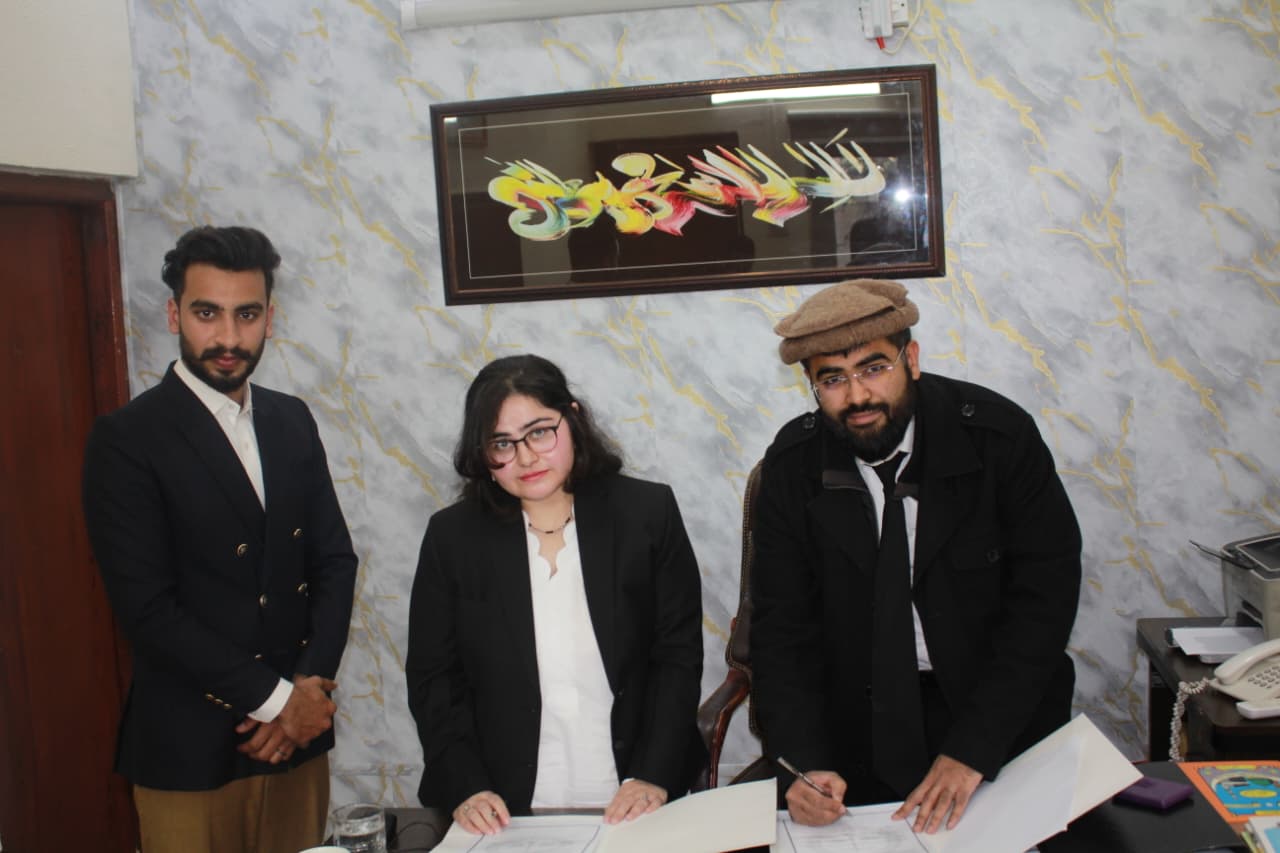 Official MoU Signing with National Law College Rawalpindi